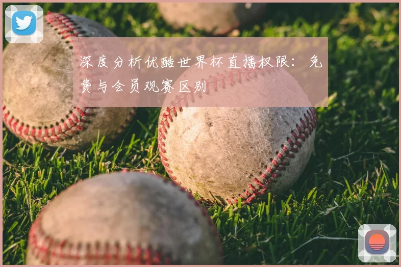 深度分析优酷世界杯直播权限：免费与会员观赛区别